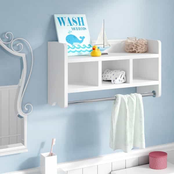 Tablette d'appoint avec barre à serviettes PS01